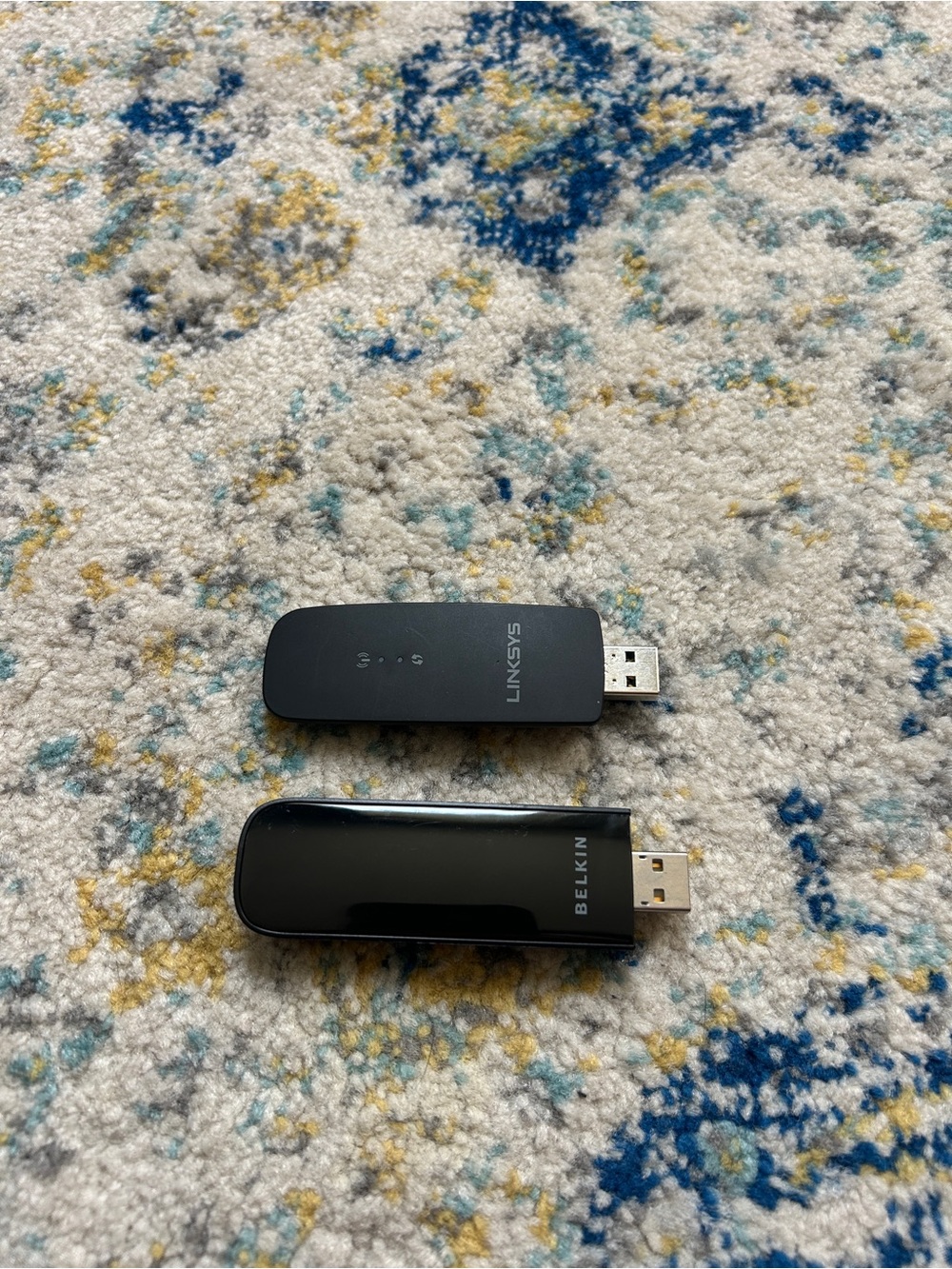 Linksys and Belkin USB Wi-Fi Adapters - Black